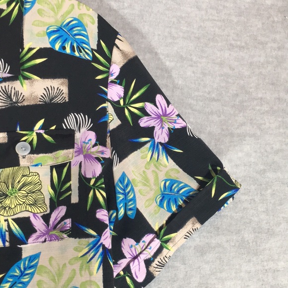 SAG HARBOR Tropical Hawaiian Cruise Summer Beach Poolside Wrinkle Resistant NWOT - Picture 5 of 16